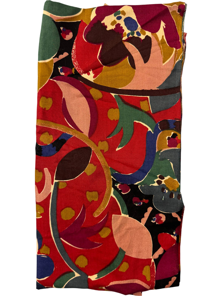Multicolor Abstract Pattern Fabric