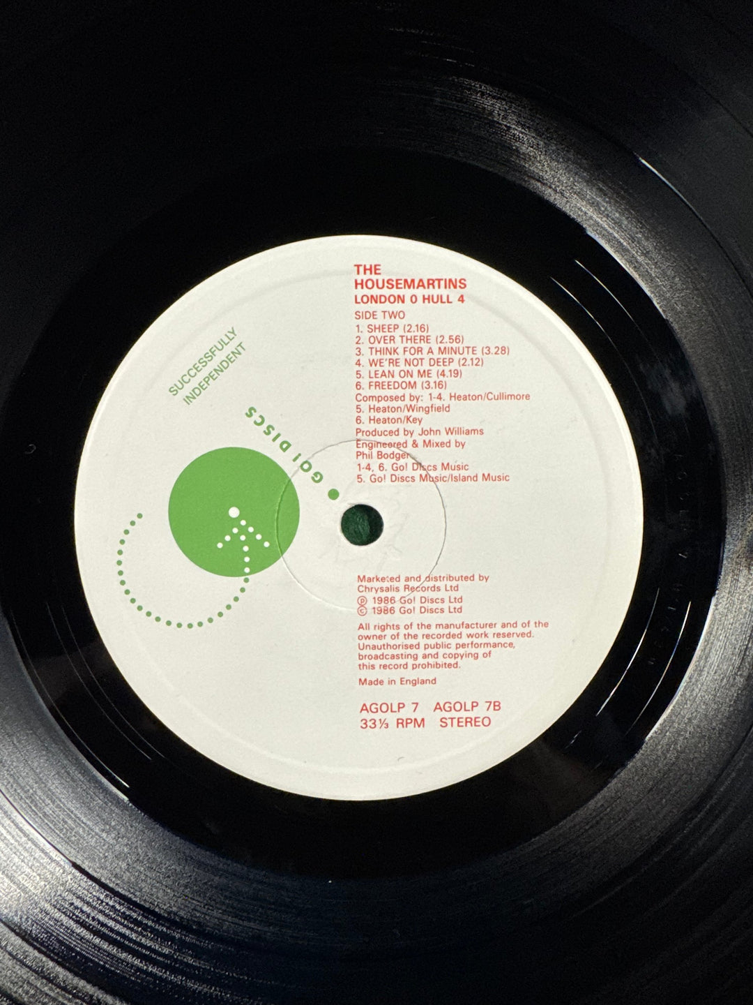 The Housemartins London 0 Hull 4 Vinyl Record - Think Vintage