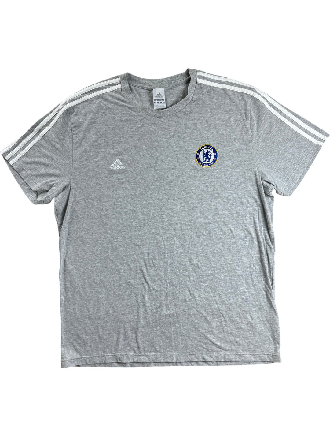 Adidas Chelsea Football Club Grey T-Shirt - XL