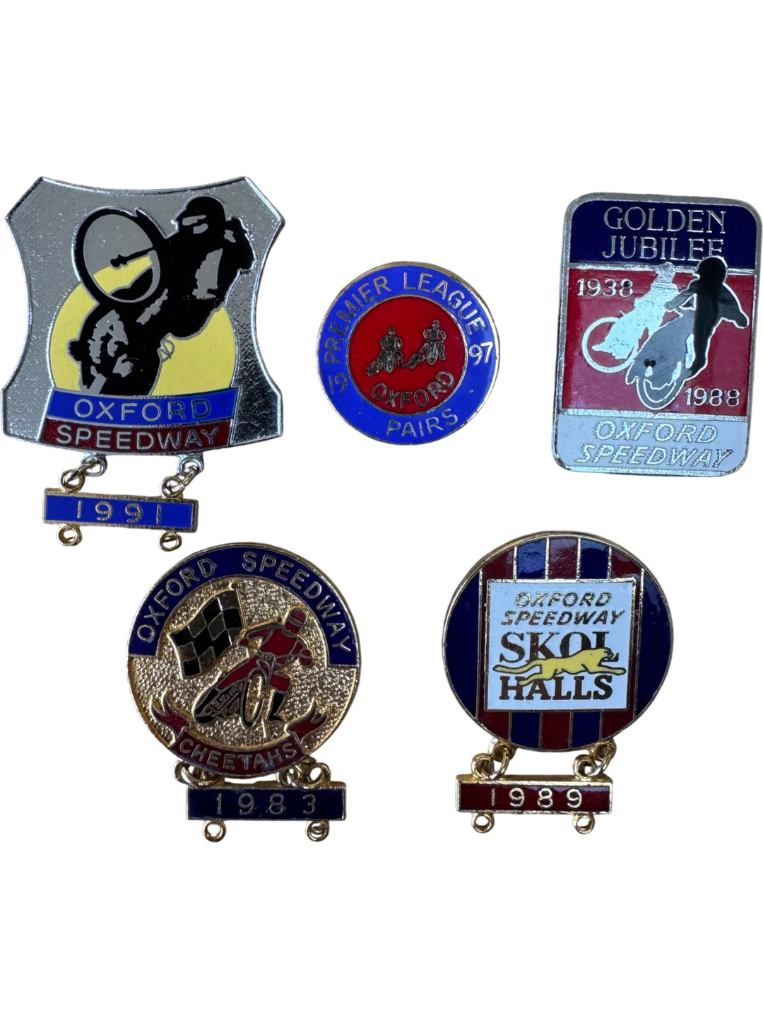 Oxford Speedway Badge Collection