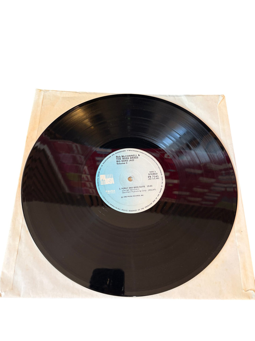 1978 Big Band Jazz Volume 2 Vinyl - Fair