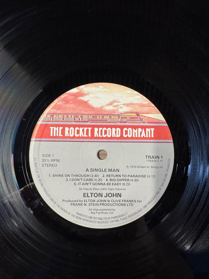 A Single Man Vinyl Album - Good
