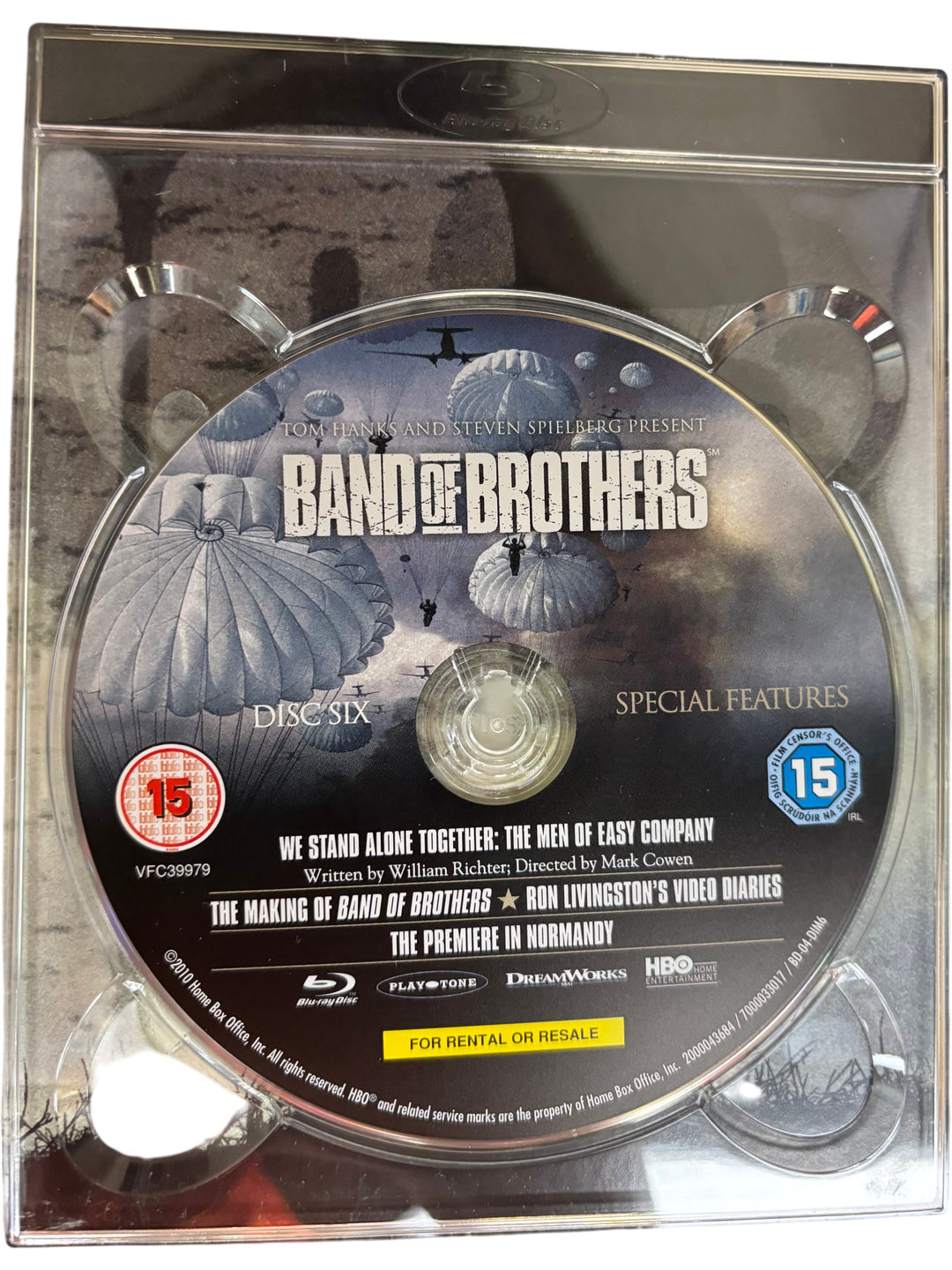 Band of Brothers Blu-ray Box Set Steelbook 6 Discs War Drama HBO - Think Vintage