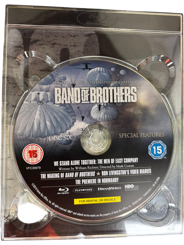 Band of Brothers Blu-ray Box Set Steelbook 6 Discs War Drama HBO - Think Vintage