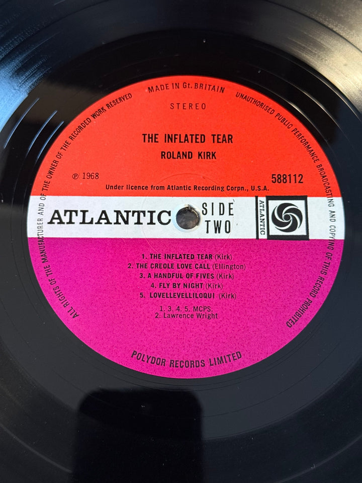1968 Roland Kirk The Inflated Tear Vinyl