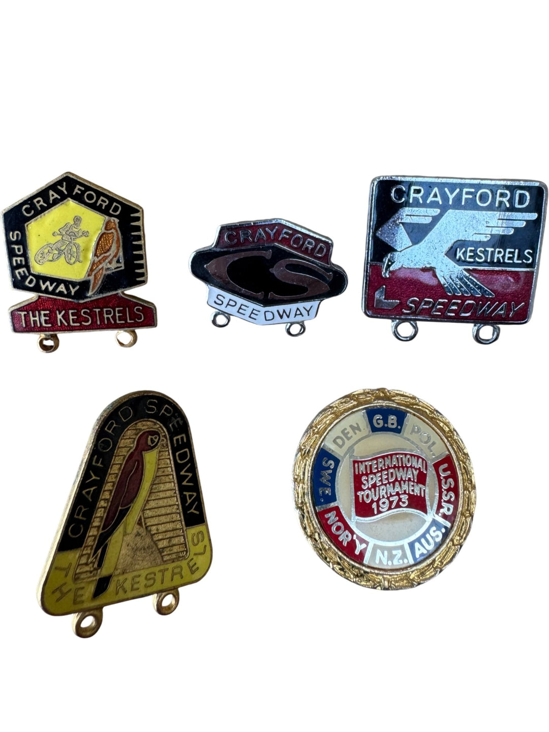 Crayford Speedway Pin Collection