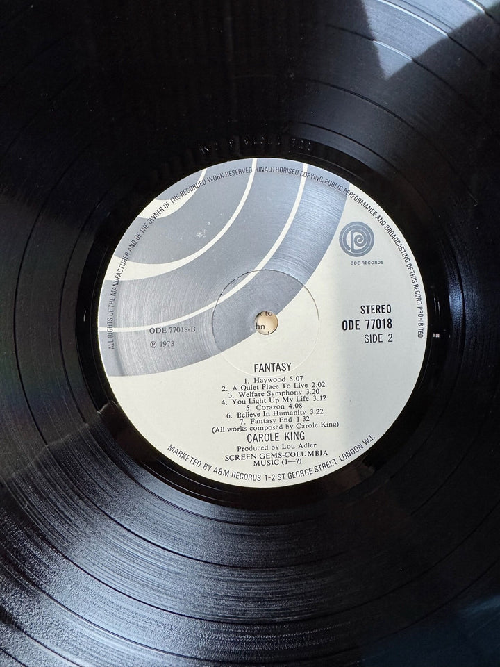 Carole King Fantasy Vinyl Record - Fair