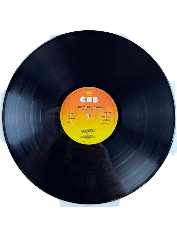 Bob Dylan Slow Train Coming Vinyl Record - Good+