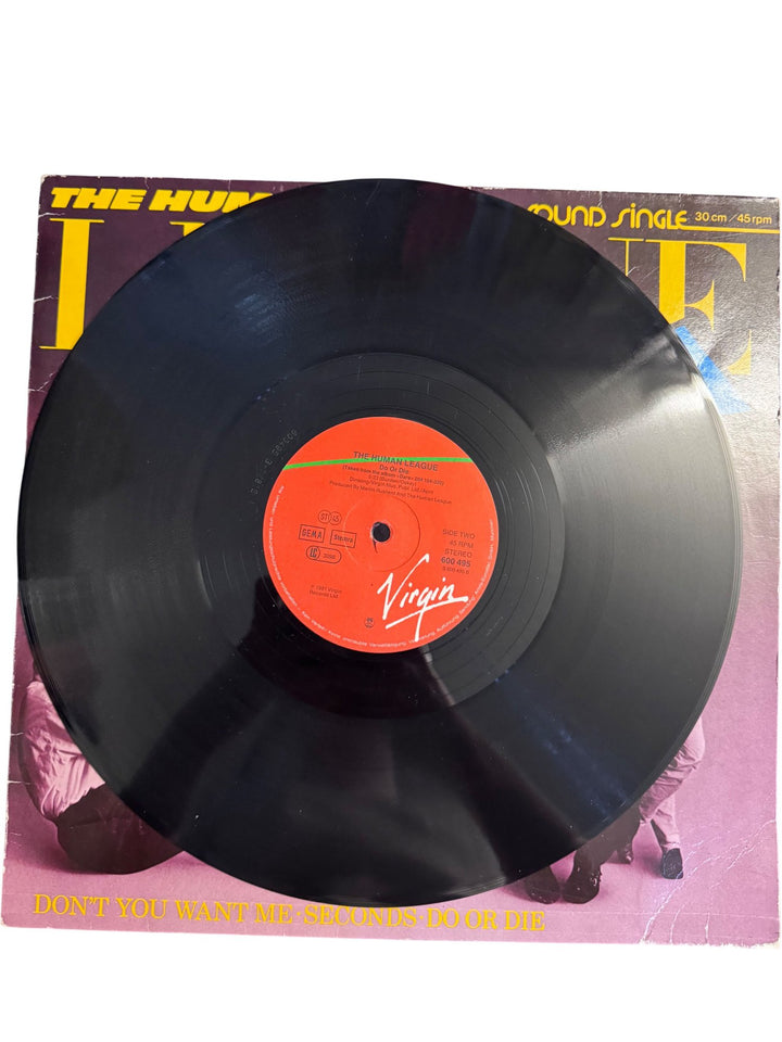 1981 Human League Don't You Want Me Vinyl - Very Good