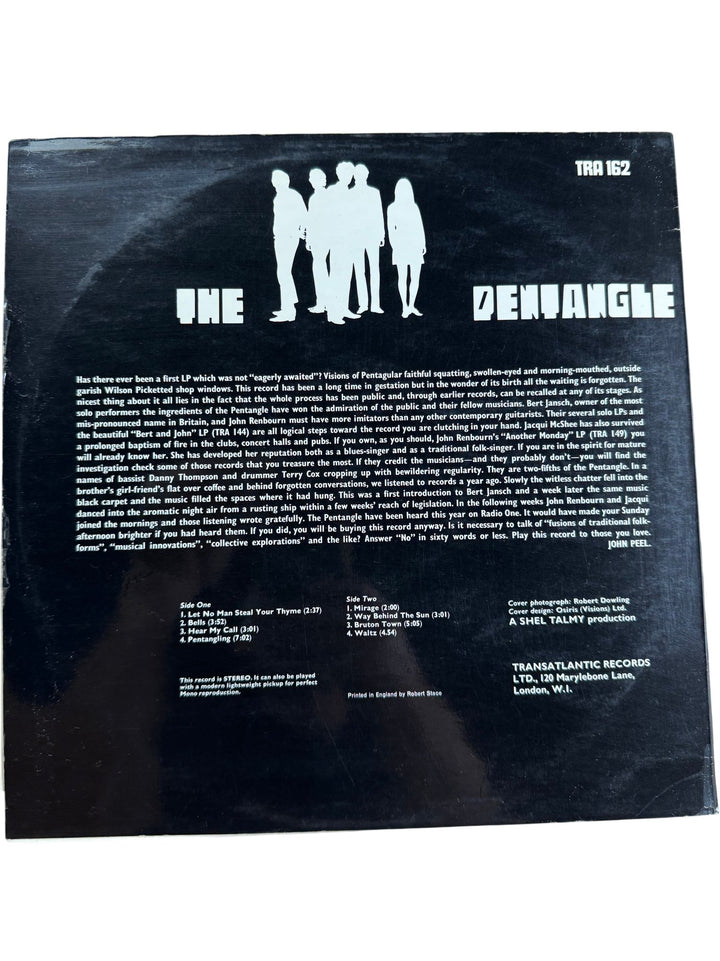 1968 The Pentangle Vinyl Record - Good+