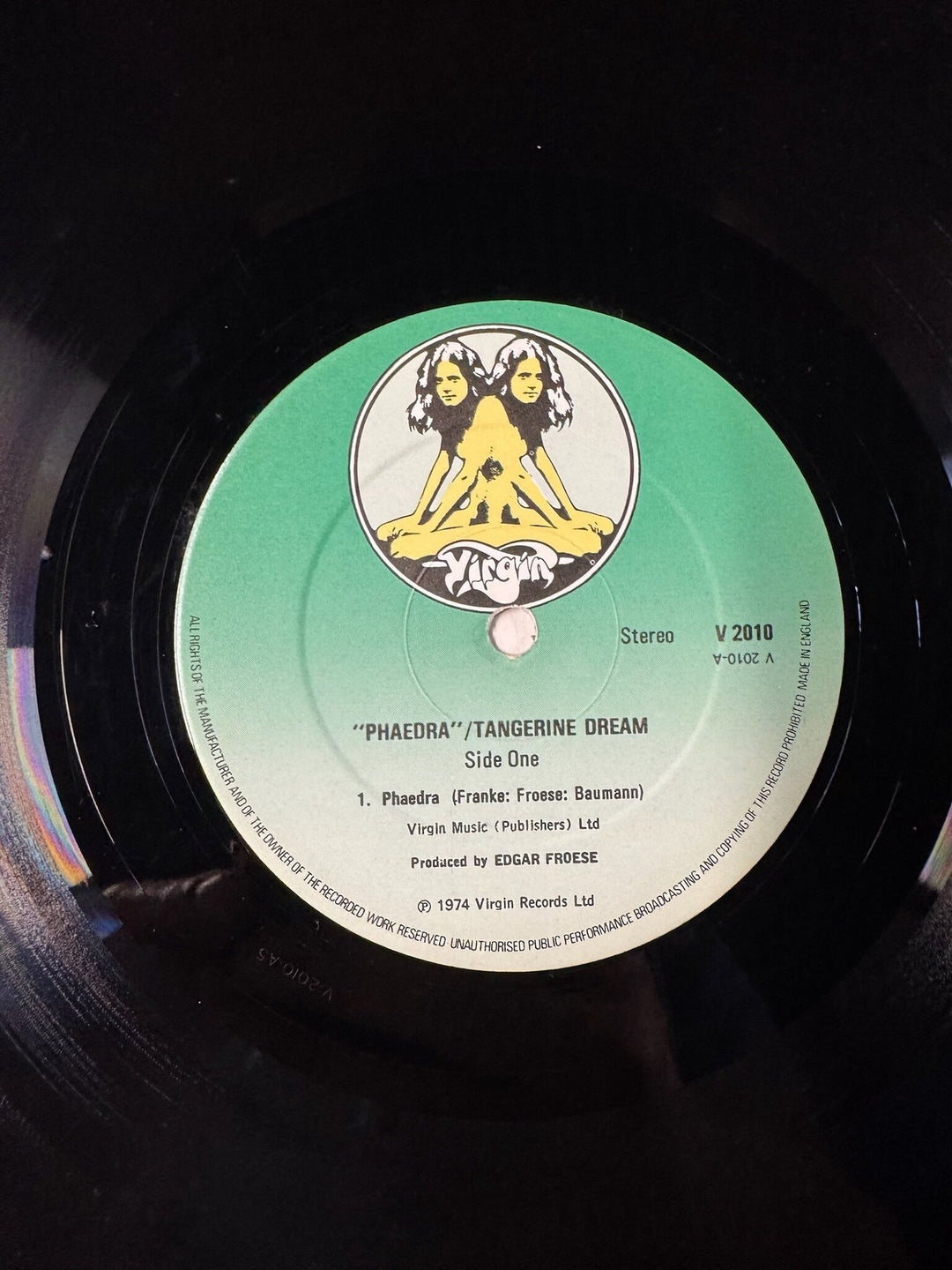Phaedra Vinyl Album By Tangerine Dream - Good