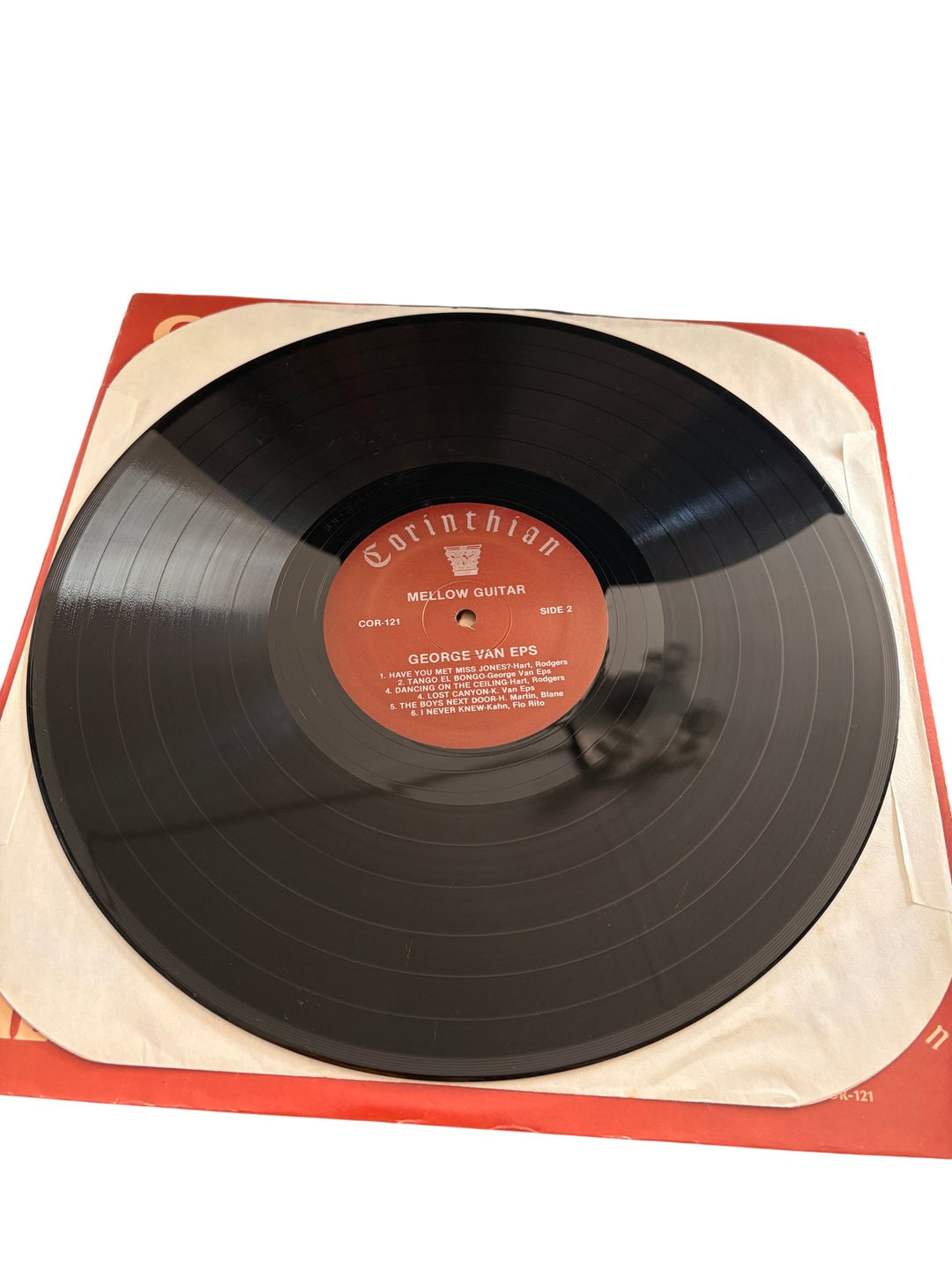 George Van Eps Mellow Guitar Vinyl Record - Fair