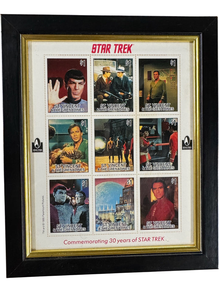 Star Trek Commemorative Stamps St. Vincent & Grenadines