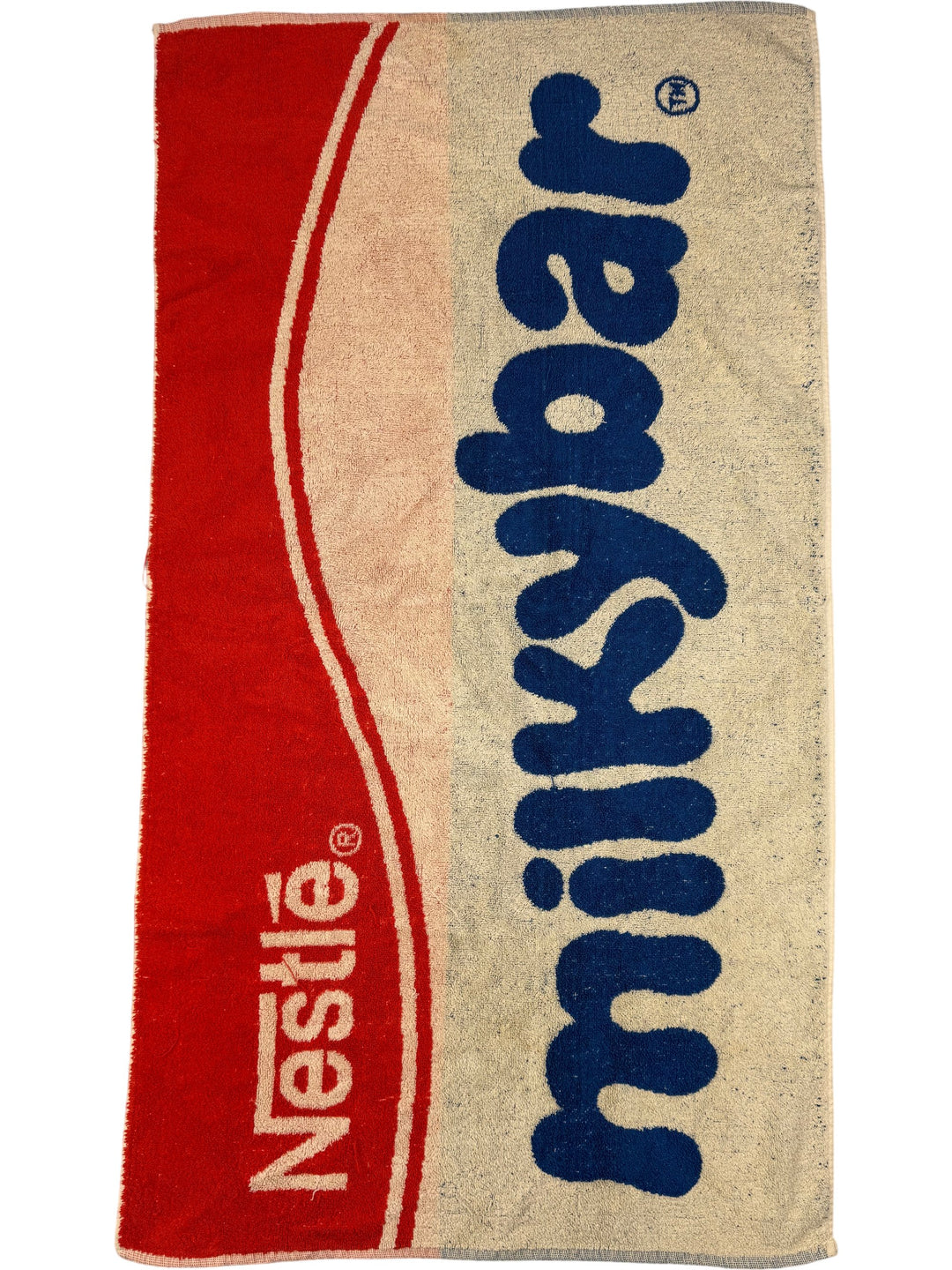 1980s Nestlé Milk Bar Towel - Think Vintage