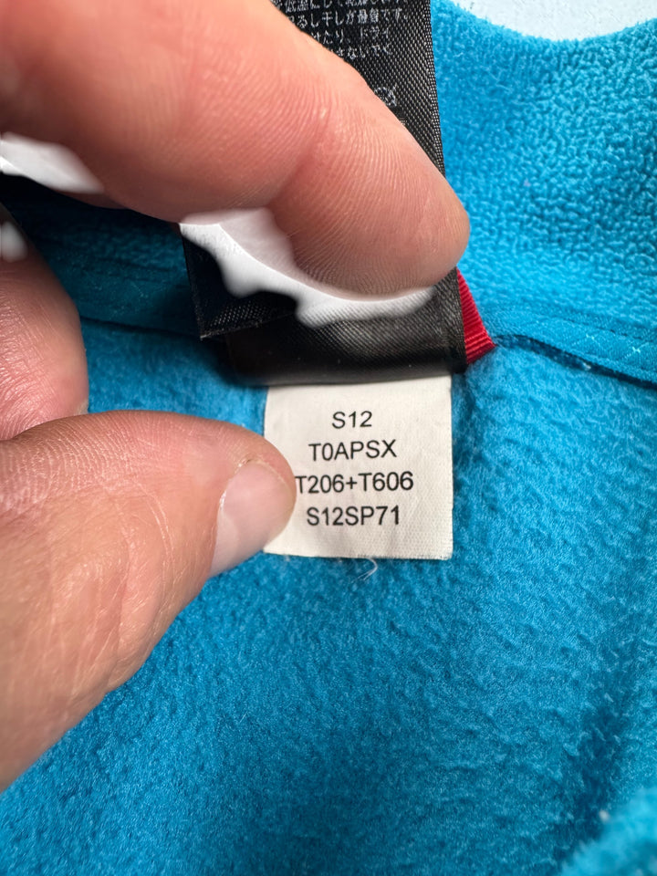 North Face Blue Fleece Pullover - XS