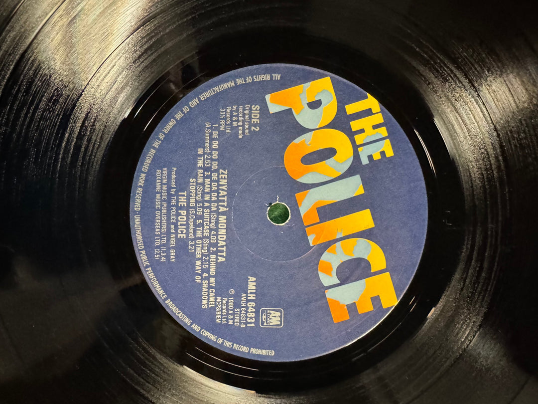 The Police Zenyatta Mondatta Vinyl Record - Think Vintage