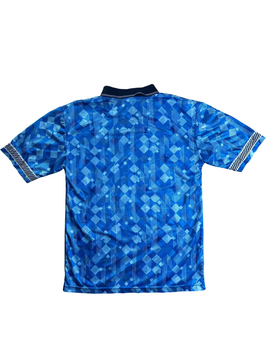 England Score Draw Retro Football Shirt - M