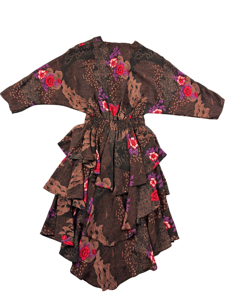 Peekaboo Claudia Fashions Floral Dress - M