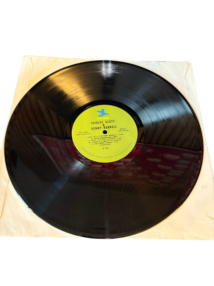 Shirley Scott & Kenny Burrell Travelin' Light LP - Fair