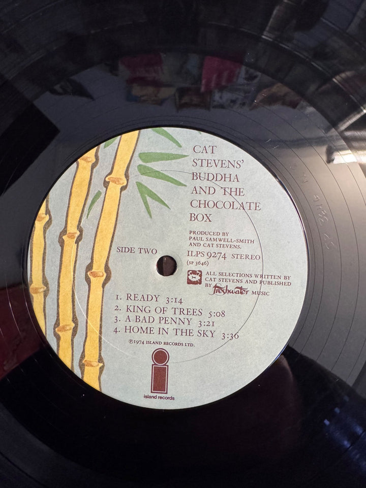 Cat Stevens Buddha And The Chocolate Box Vinyl- Very Good