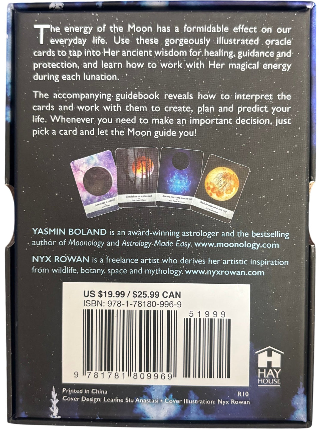 Moonology Oracle Cards 44-Card Deck
