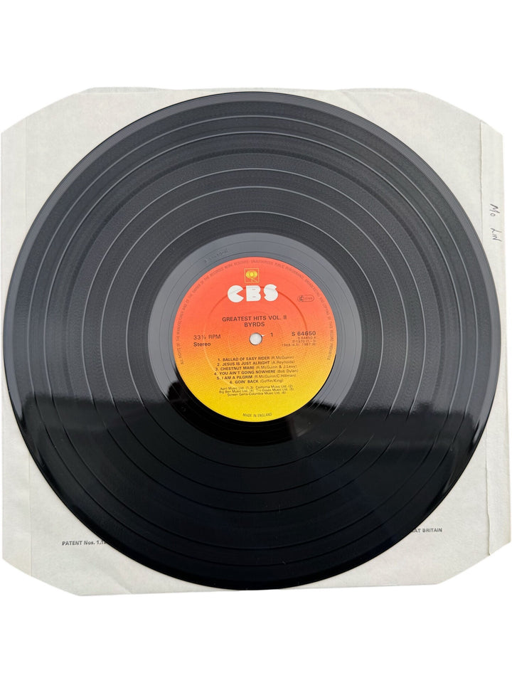 The Byrds Greatest Hits Vol. 2 LP - Very Good