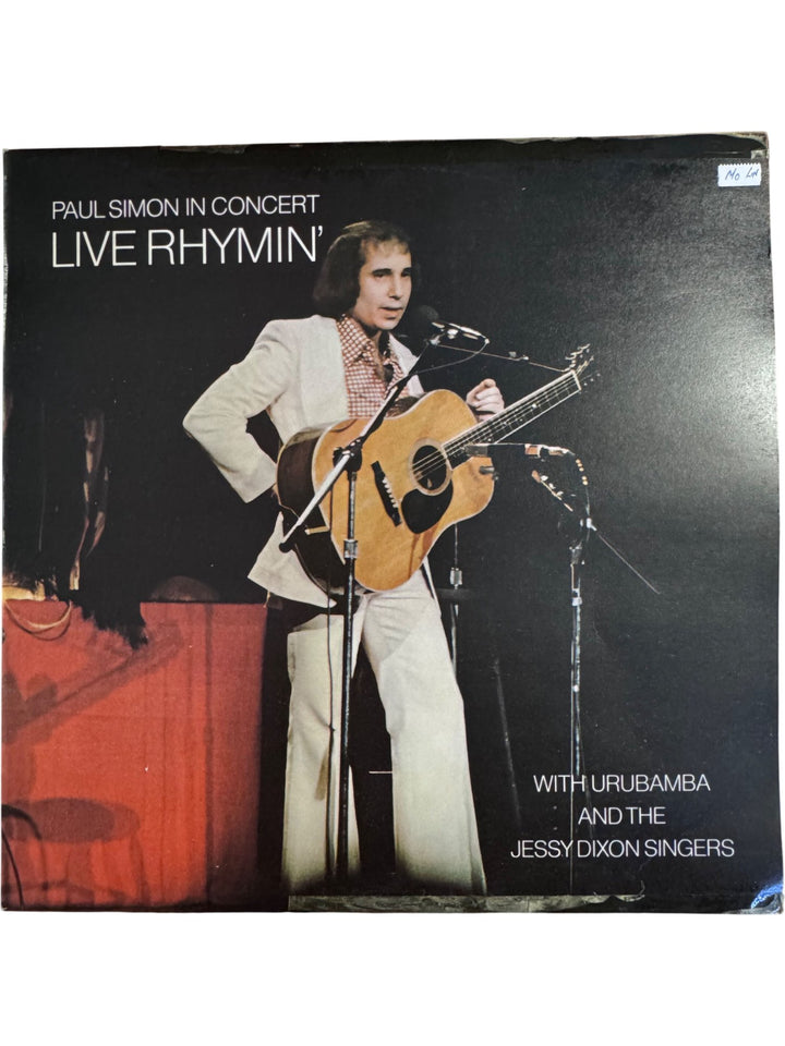 Paul Simon Live Rhymin' Vinyl Record - Very Good