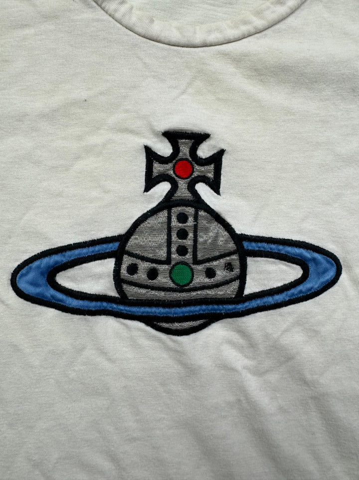 Original 1990s Vivienne Westwood Orb Logo T-Shirt