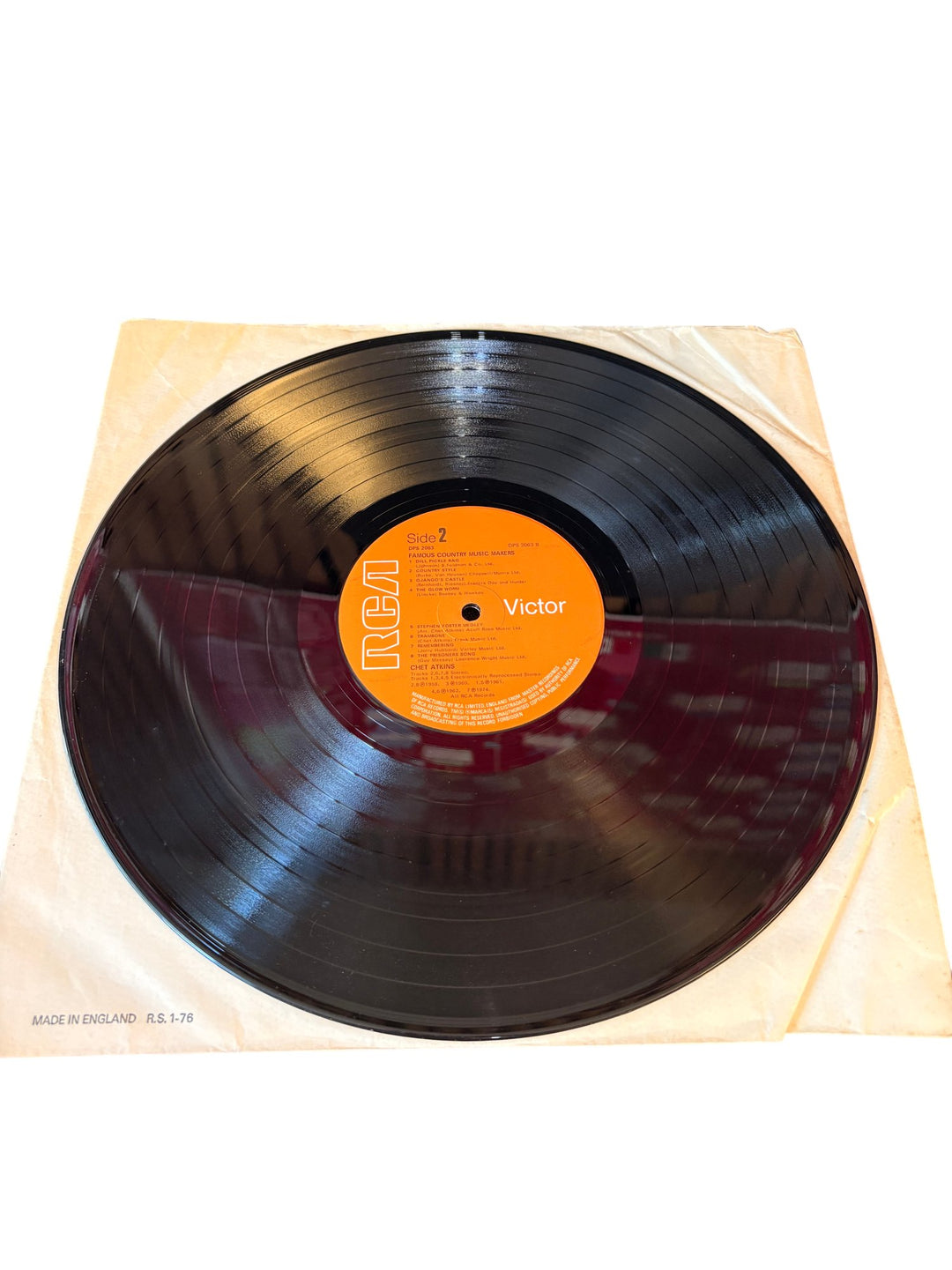 Chet Atkins Famous Country Music Makers Vinyl - Fair