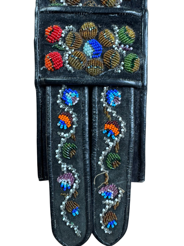 Embroidered Beaded Belt - W30-34