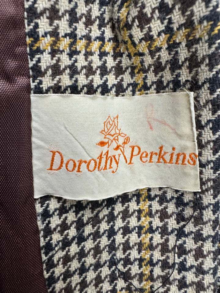 Dorothy Perkins Houndstooth Blazer - M