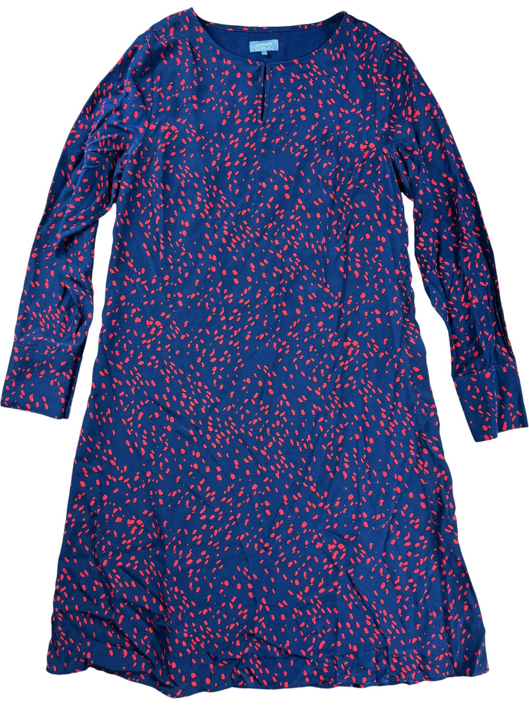 Jaeger Silk Long Sleeved Dress - S