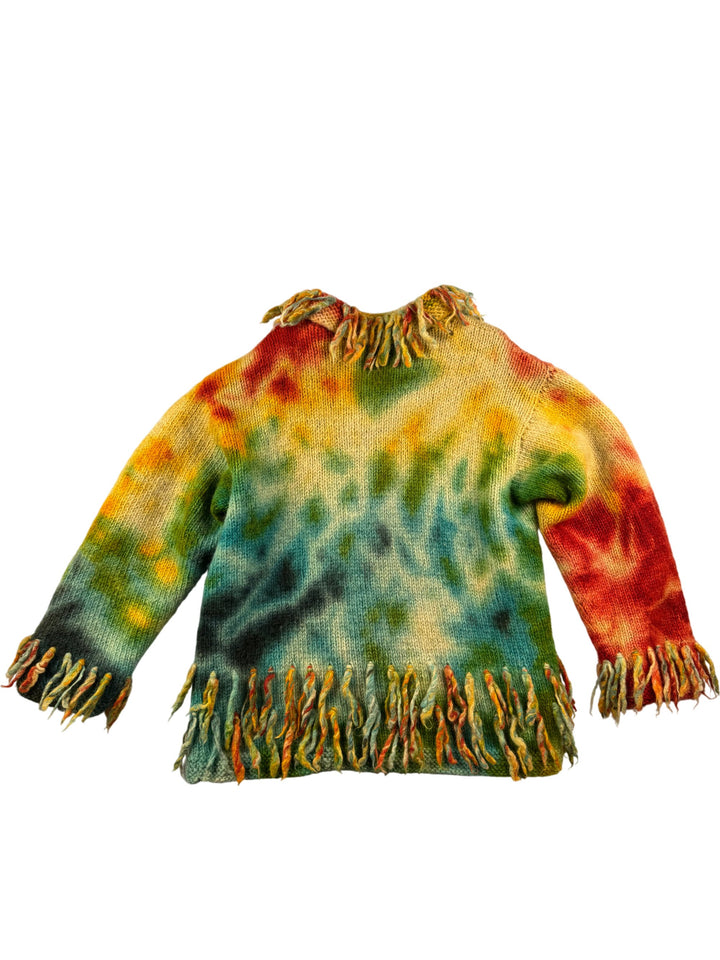 O.P.C. Tie-Dye Wool Sweater - L