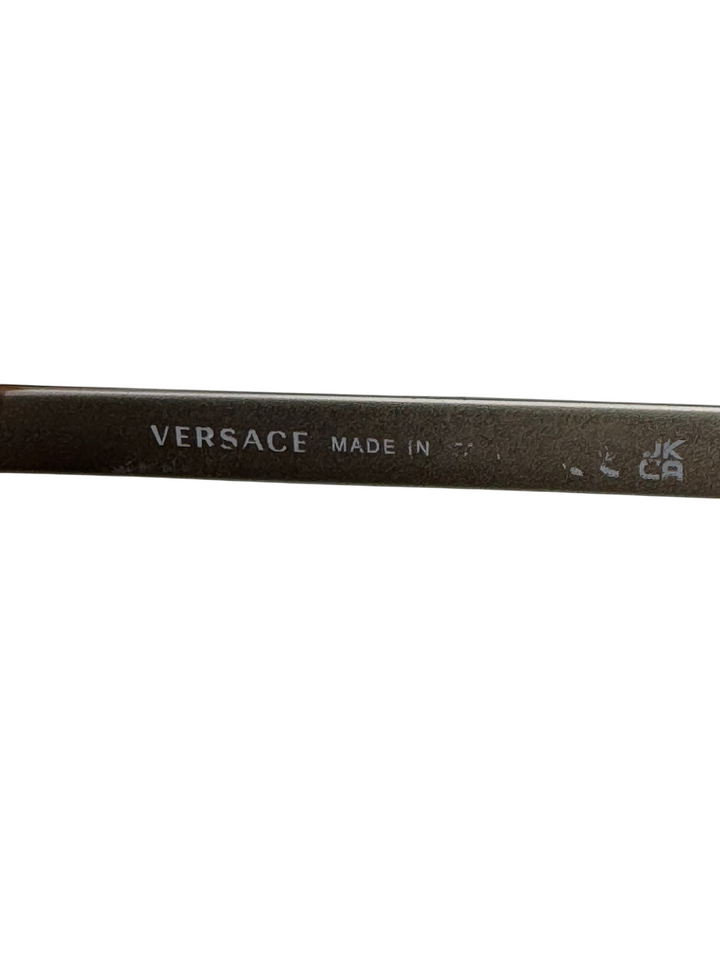 Versace Gold Round Sunglasses - Think Vintage
