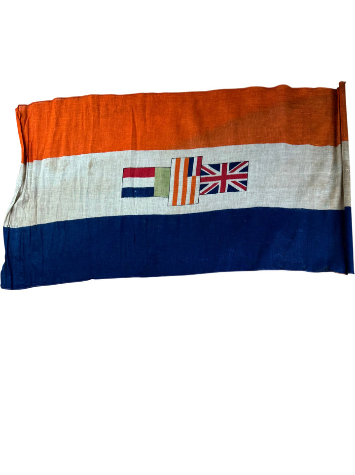 Vintage South African Flag with Union Jack