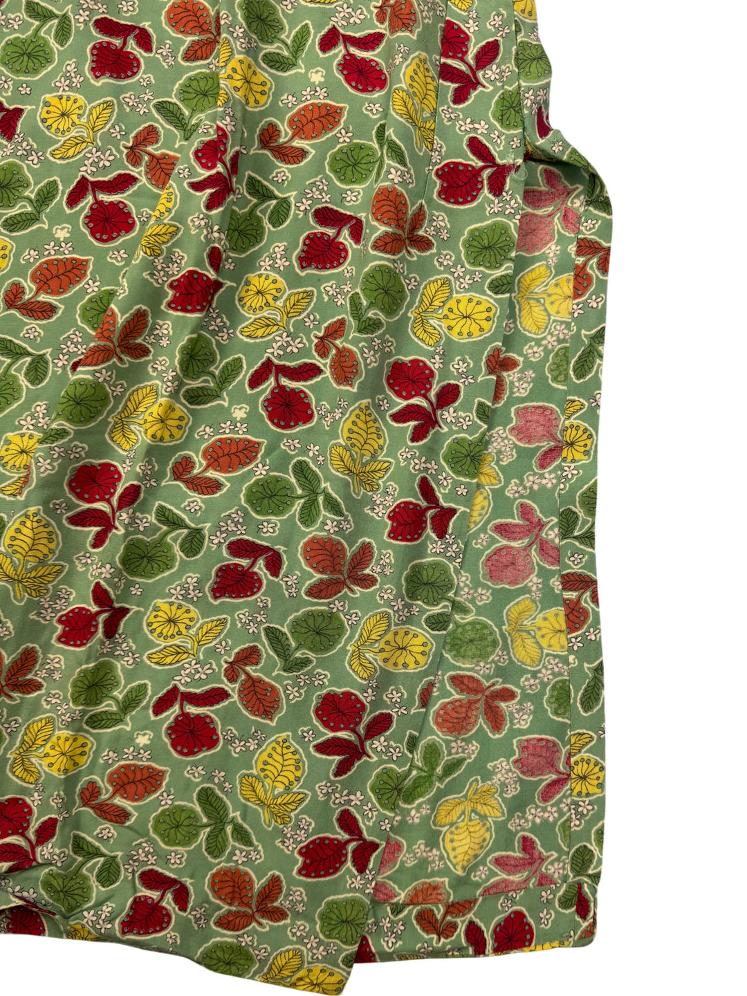 1970s Floral Sleeveless Shift Dress - M - Think Vintage