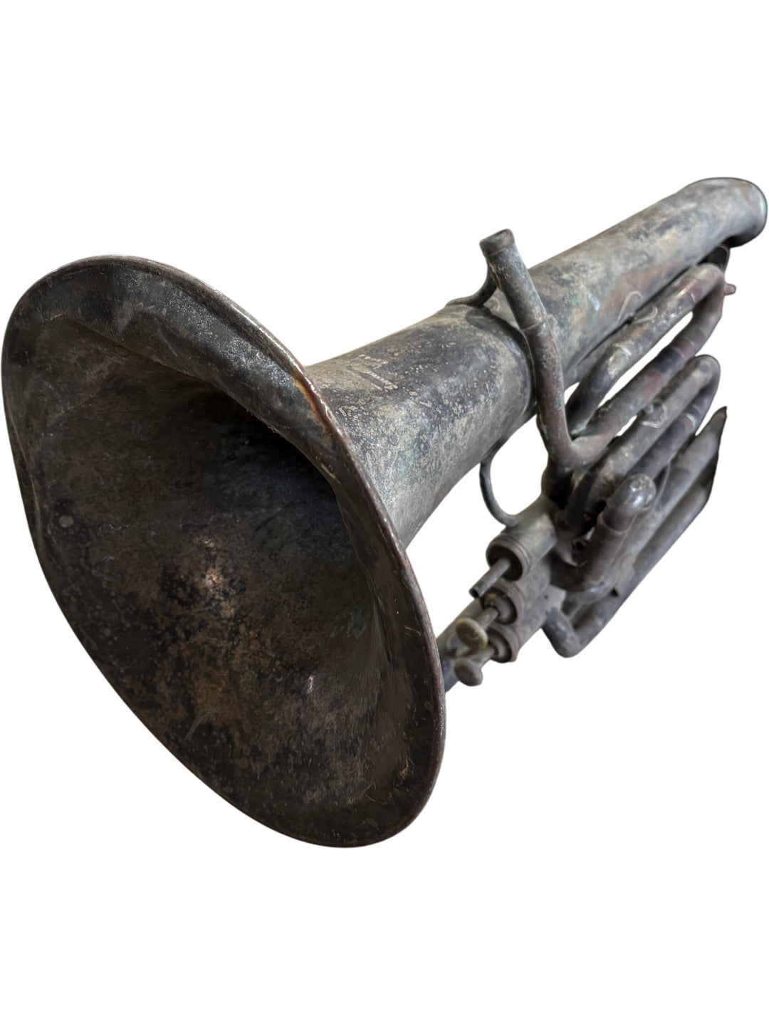 Vintage Brass Tuba London Made - Think Vintage