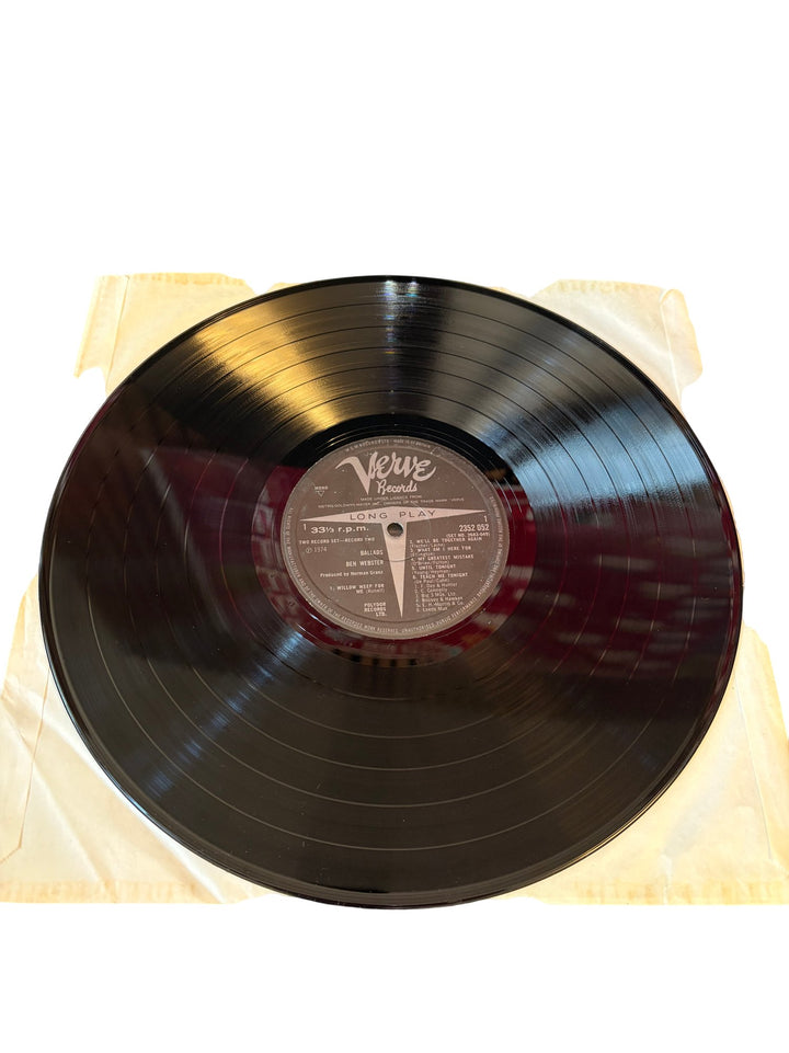 Ballads By Ben Webster Vinyl Record - Fair