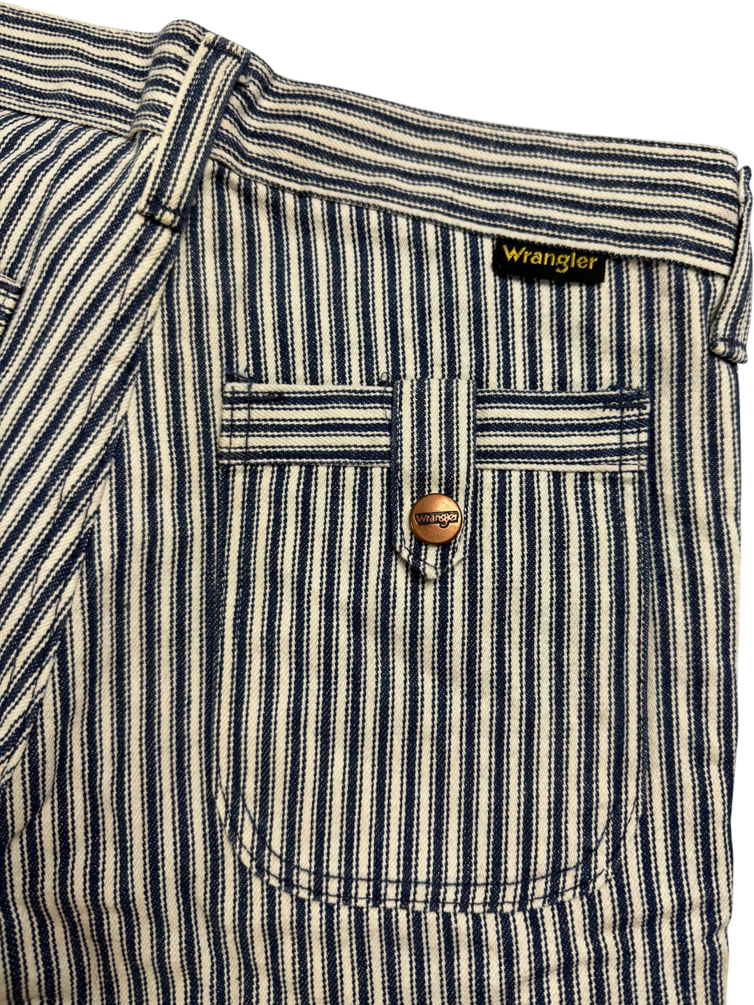 Wrangler Striped Straight Leg Jeans - Think Vintage