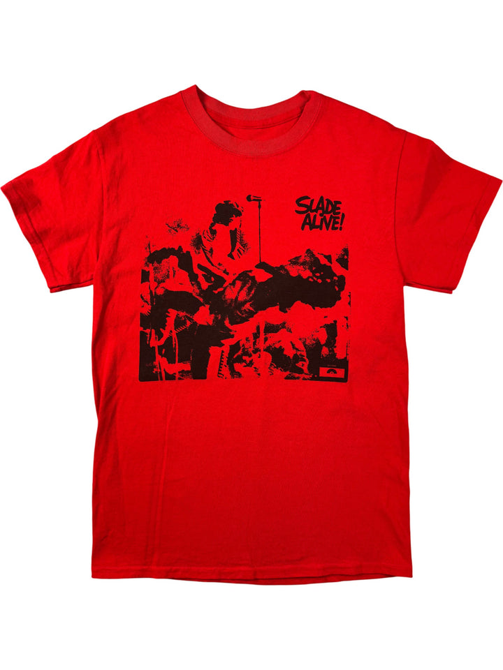 Slade Alive Red Graphic T-Shirt - S