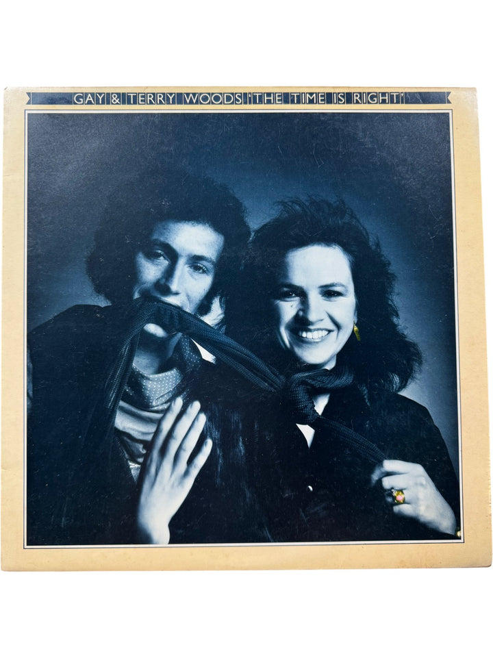 1976 Gay & Terry Woods The Time Is Right Vinyl - Very Good+