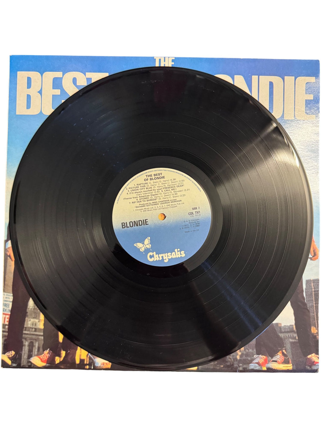 The Best of Blondie Vinyl Record - Very Good