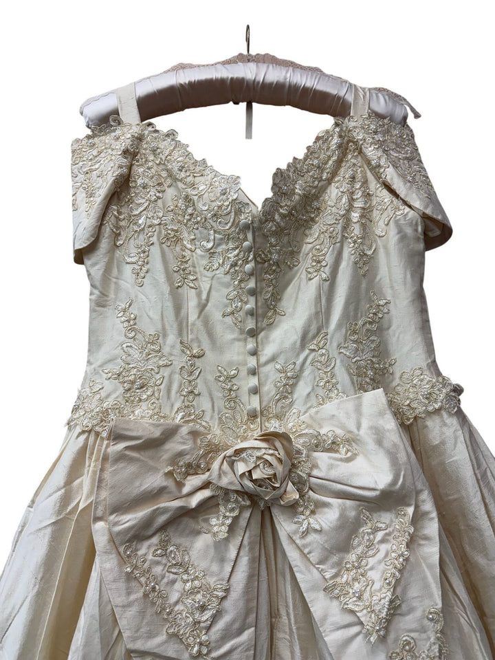 Benjamin Roberts Silk Wedding Dress