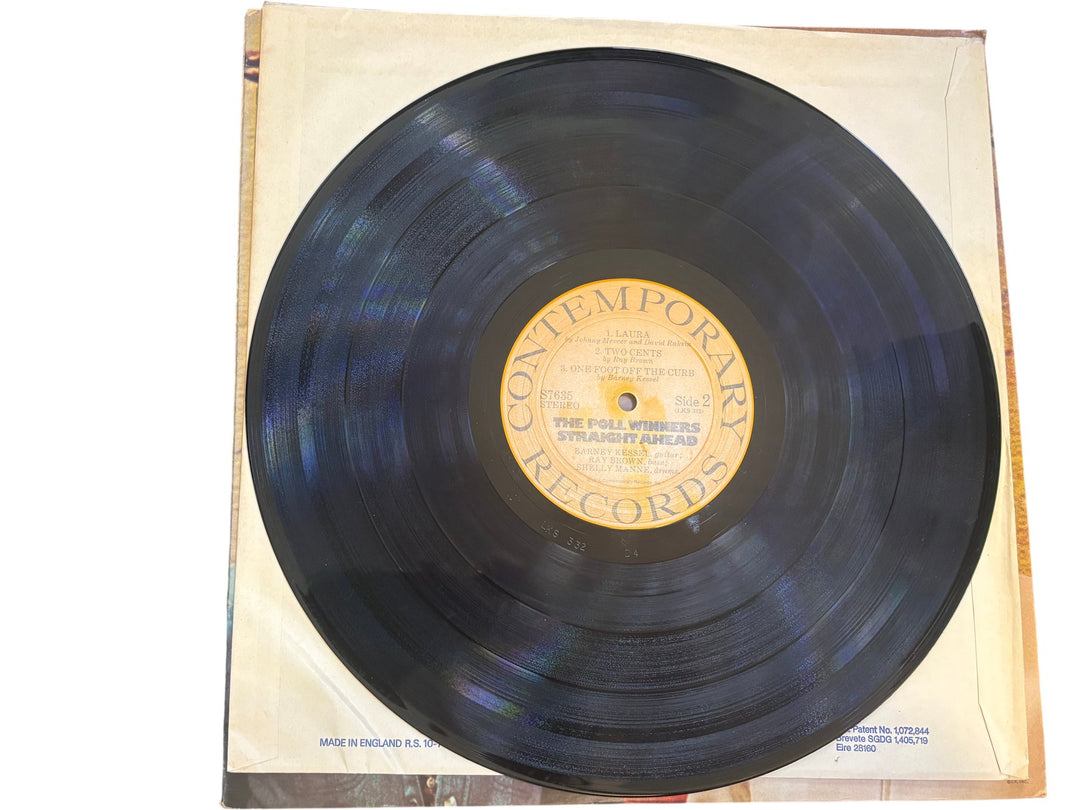 Straight Ahead The Poll Winners Vinyl Record - Good