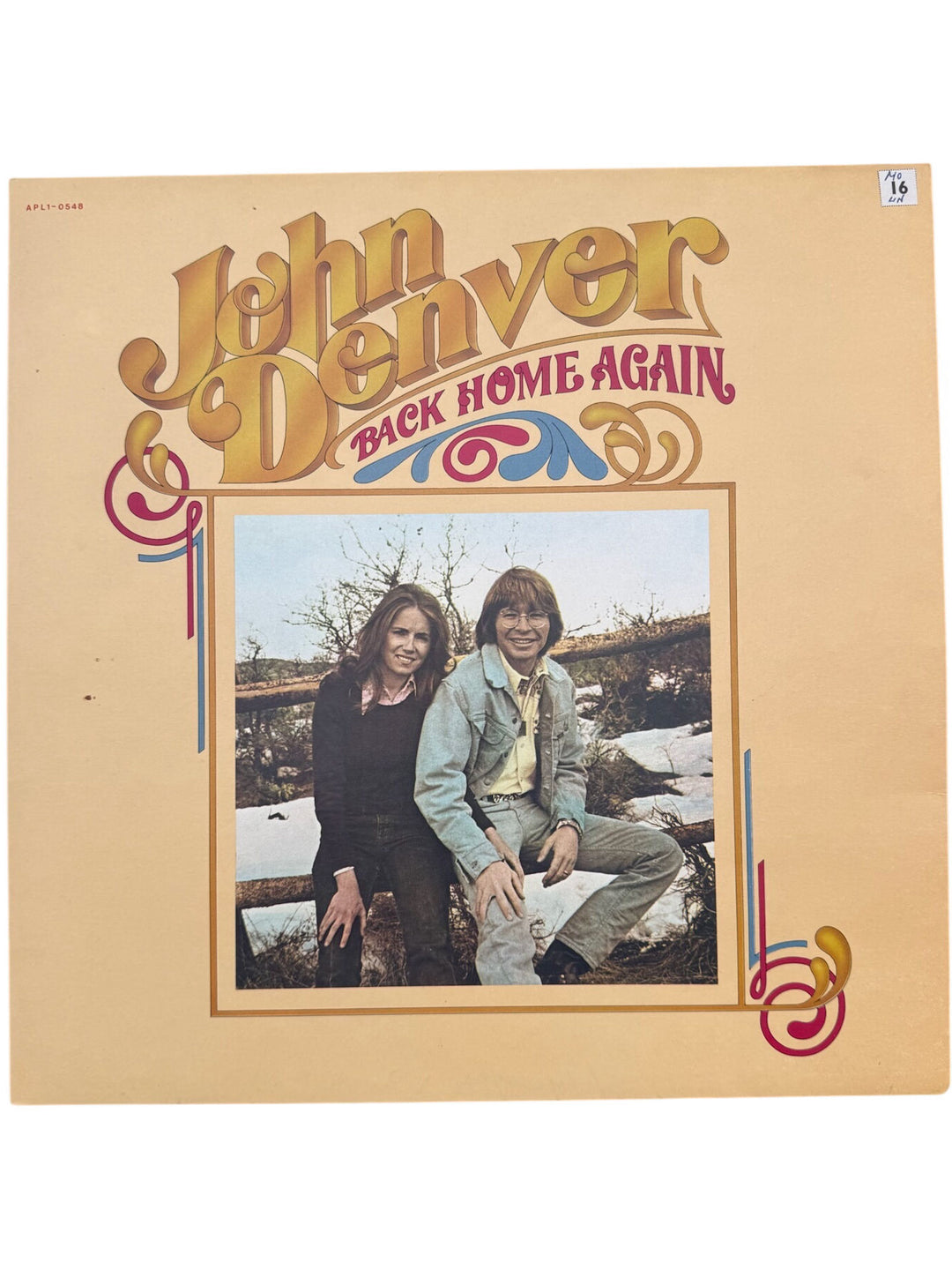 John Denver Back Home Again LP Record