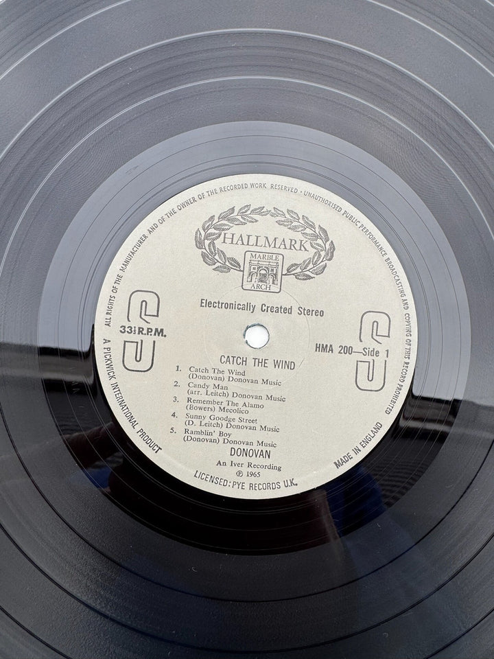 Donovan Catch The Wind Album - Very Good