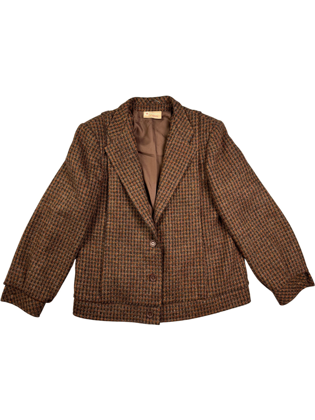 Pitlochry Shetland Wool Jacket and Skirt Set - M