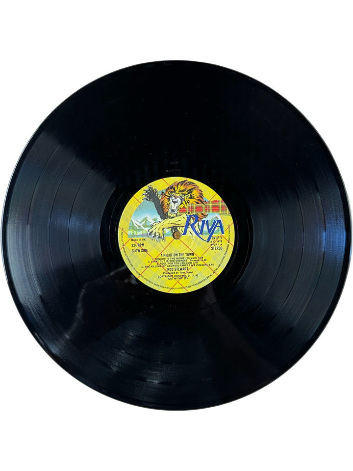 1976 Rod Stewart A Night On The Town Vinyl Album - Very Good+