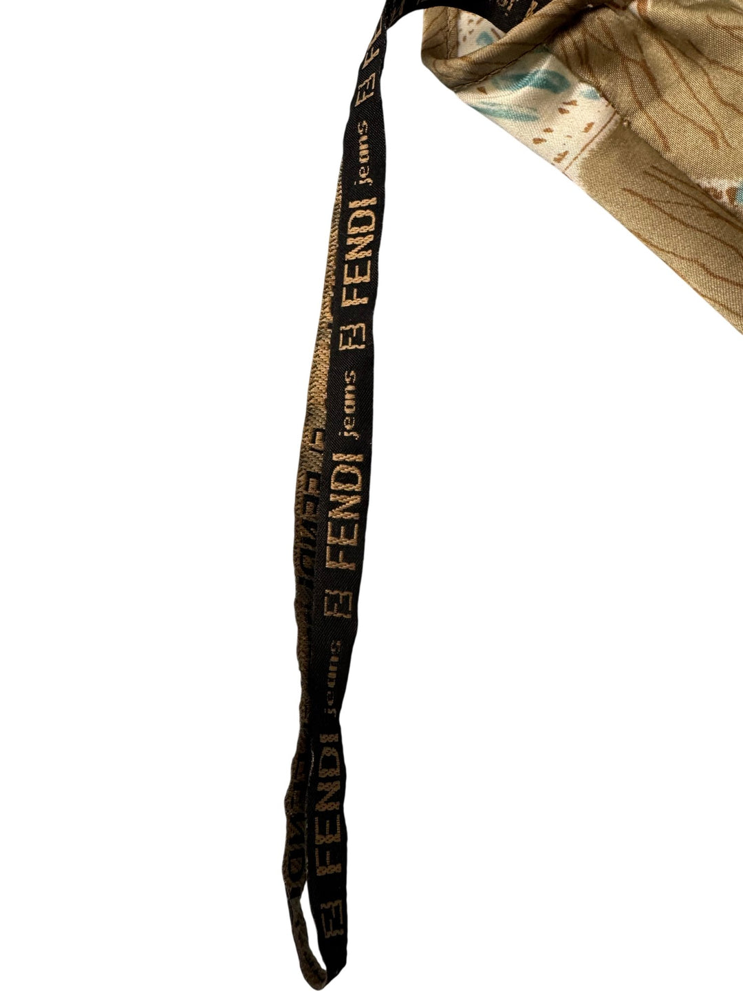 Fendi Halterneck Top with Chain Strap - XS/S