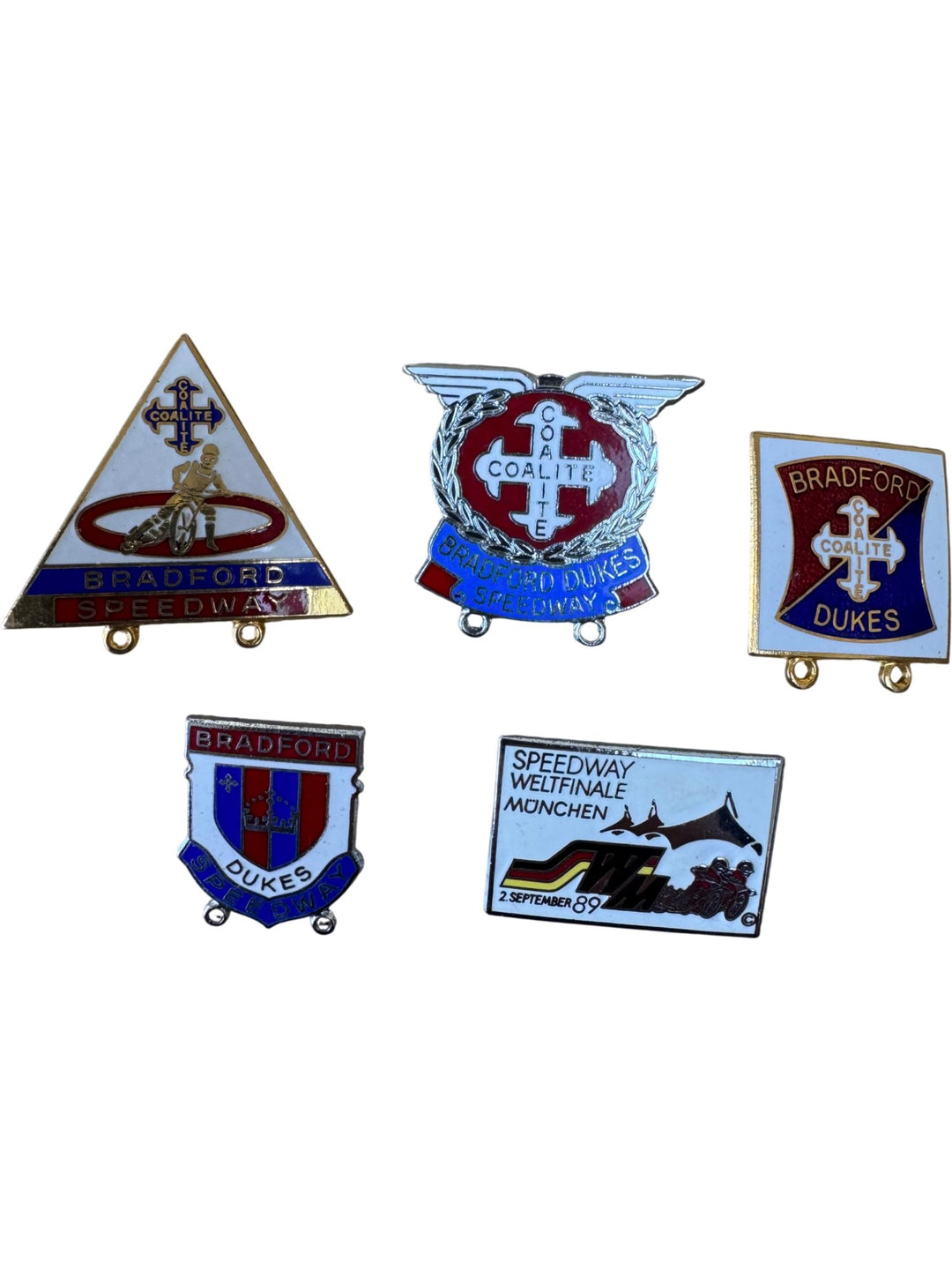 Bradford Speedway Badge Collection